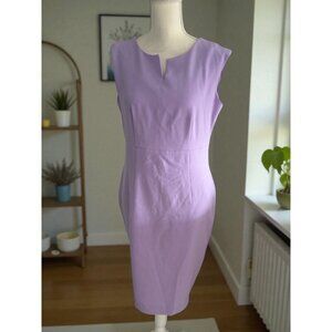 KASPER Light Purple Lavender Pencil Dress Size 8